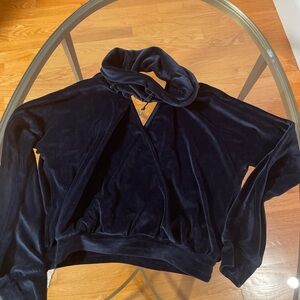 Cushnie Active Midnight Blue Hoodie
